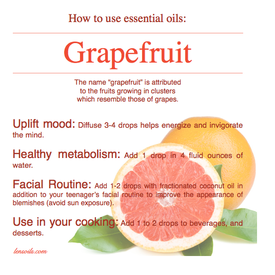 How to Use Grapefruit Essential Oil